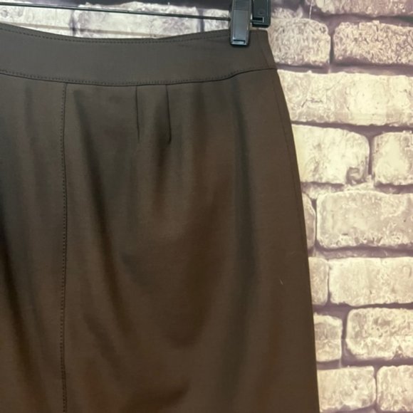 Ann Taylor Brown Fully Lined Skirt Size 2P - Picture 7 of 9